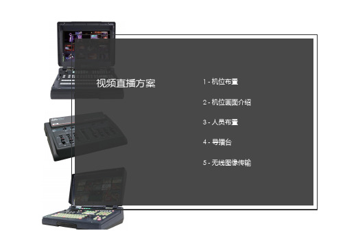视频直播方案ppt课件