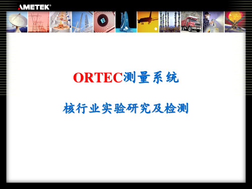 ORTEC核检测设备 ppt课件