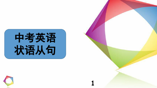中考英语——状语从句