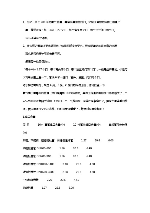 探伤计算