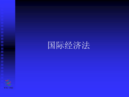 国际经济法第九章