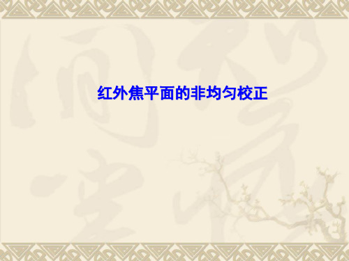 红外焦平面非均匀校正(图像处理)