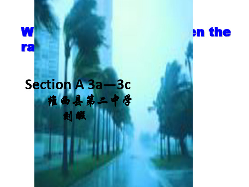 新目标英语八年级下册Unit5 SectionA, 3a---3c