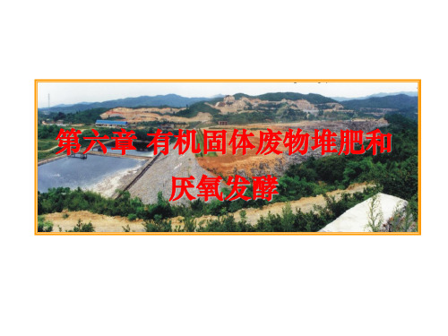 第六章-有机固体废物堆肥与厌氧发酵.