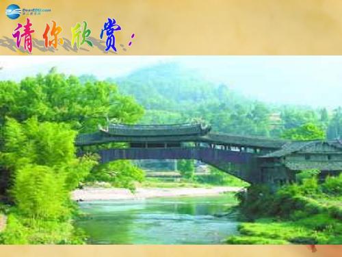 第12课 《桥之美》课件八年级语文上册 新人教版