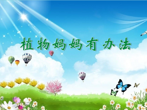 [最新]部编版二年级语文上册《植物妈妈有办法》课件PPT.pptx