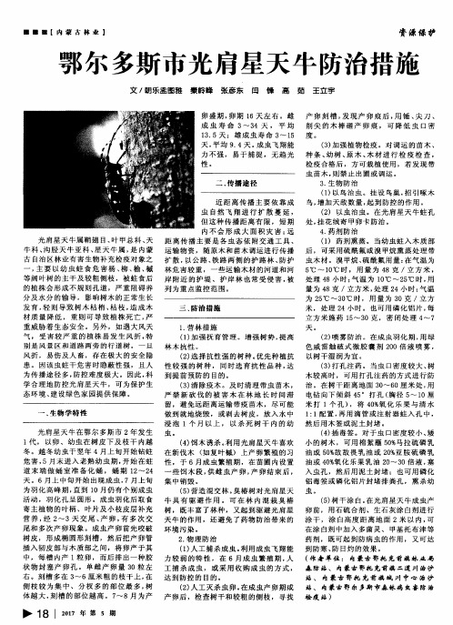鄂尔多斯市光肩星天牛防治措施