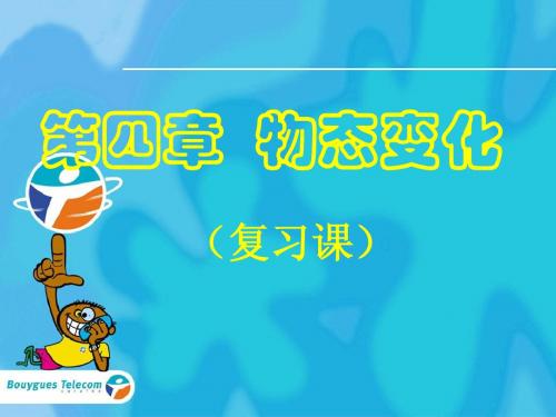 【授课】第四章  物态变化复习课件(人教新课标八年级上)(免费)