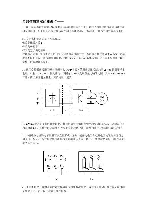 电机驱动应知应会知识点