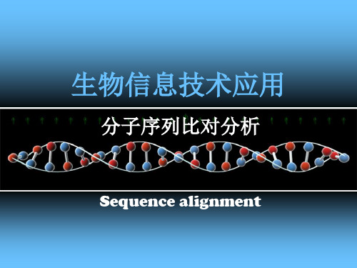 多重序列比对
