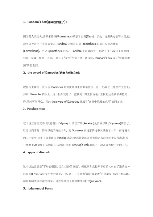 高级口译速成必备资料