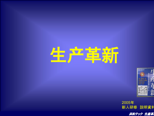 生产革新推进概述.pptx