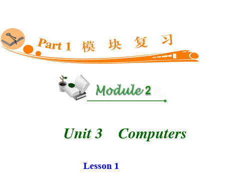 人教版高考英语一轮复习课件：module2-unit3-1语言点(共15张PPT)