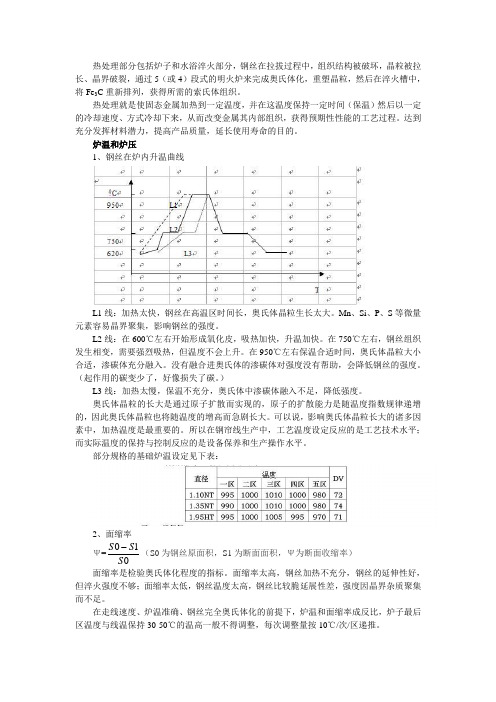 钢丝热处理工艺控制