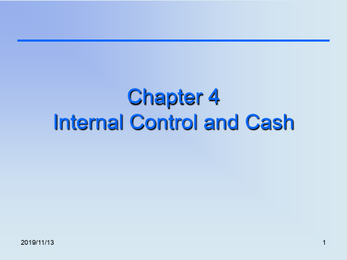 Chapter4_Internalcontrol_cash内部控制