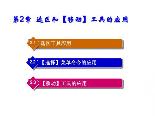 计算机图形图像处理Photoshop CS3中文版02章