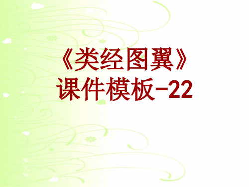 类经图翼课件模板-022(共29)