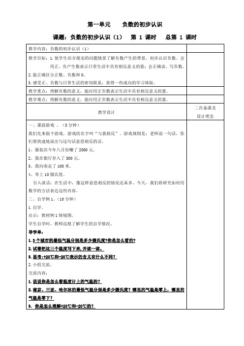 秋苏教版五年级数学上册导学案全册表格式