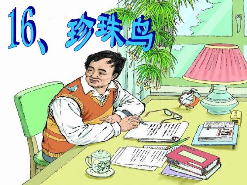 新课标人教版小学语文五年级上册《16、珍珠鸟》课件共24页