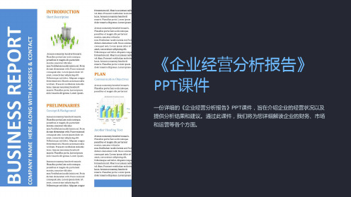 《企业经营分析报告》课件