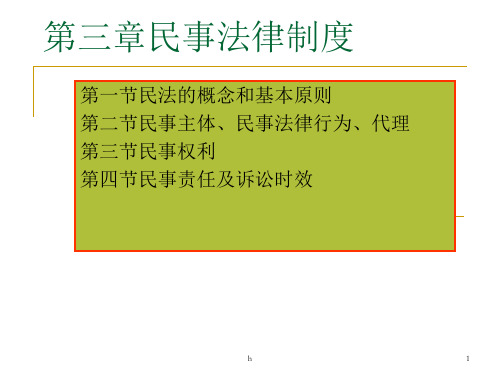 民事法律制度(4)