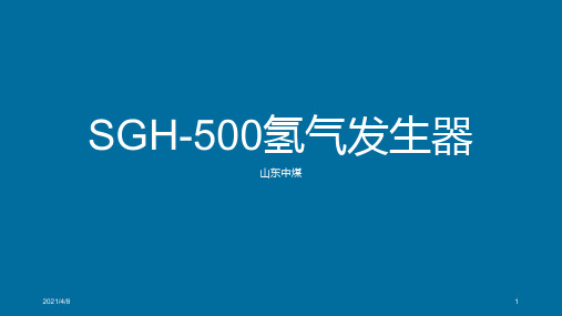 SGH-500氢气发生器