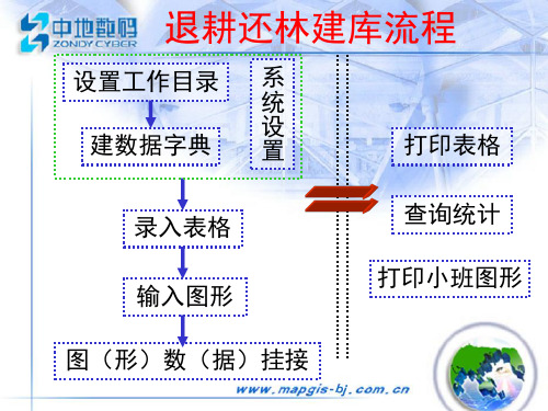 退耕还林建库流程
