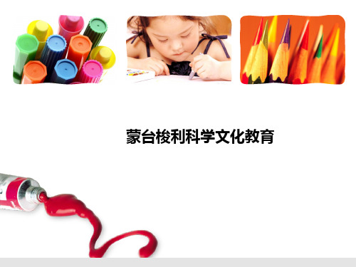 蒙台梭利科学文化教育