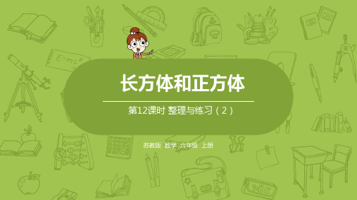 12苏教六上第一单元整理与练习(二)