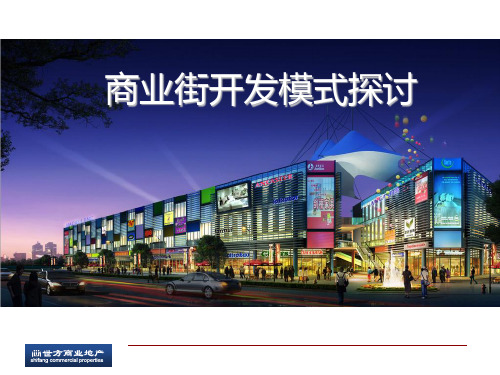 商业开发模式及经典案例