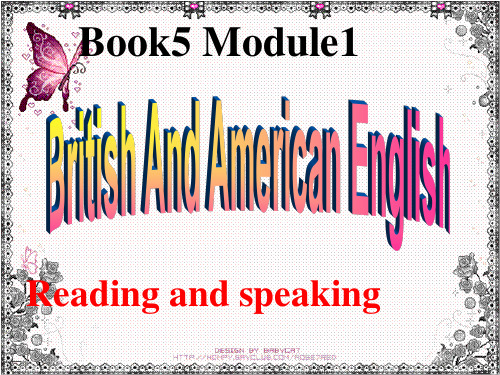 外研版必修五module1reading and speaking课件(共25张PPT)