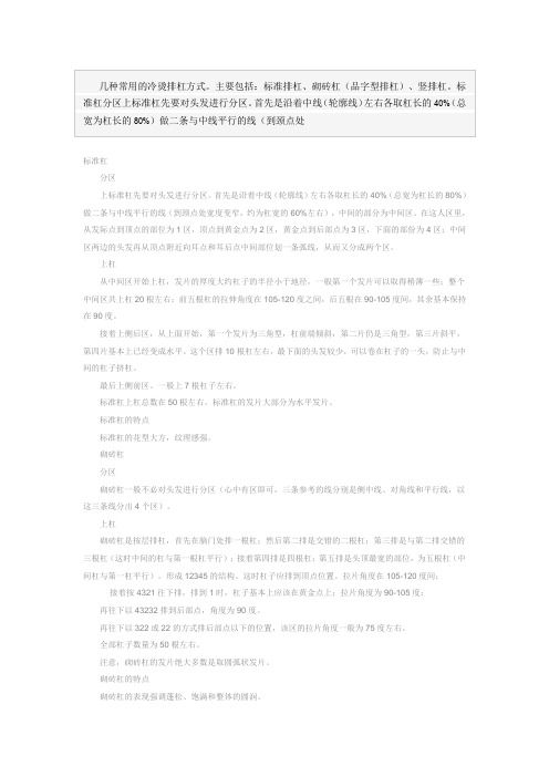 冷烫排杠