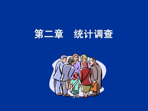 第2章 统计调查
