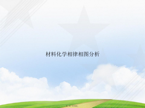 材料化学相律相图分析讲课文档
