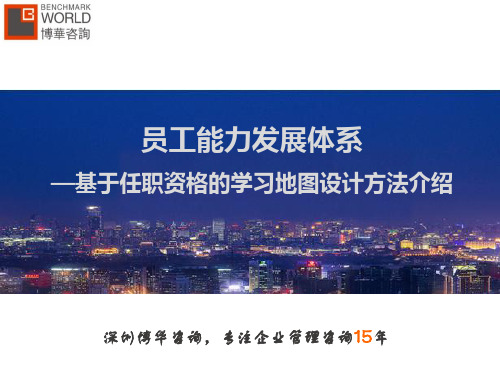 员工能力发展体系,基于任职资格的学习地图怎么设计？新