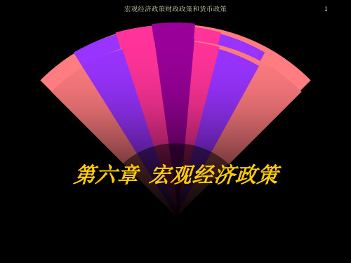 宏观经济政策财政政策和货币政策课件