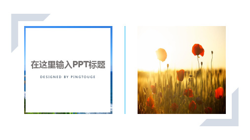 欧美顶级时尚几何图形静态工作汇报ppt模板