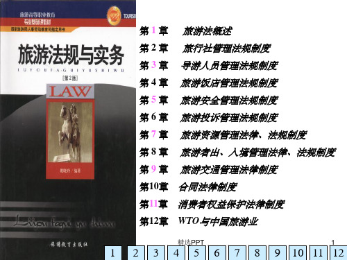 《旅游法规与实务》PPT课件