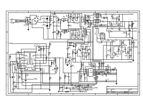长城ATX-400W电源图纸