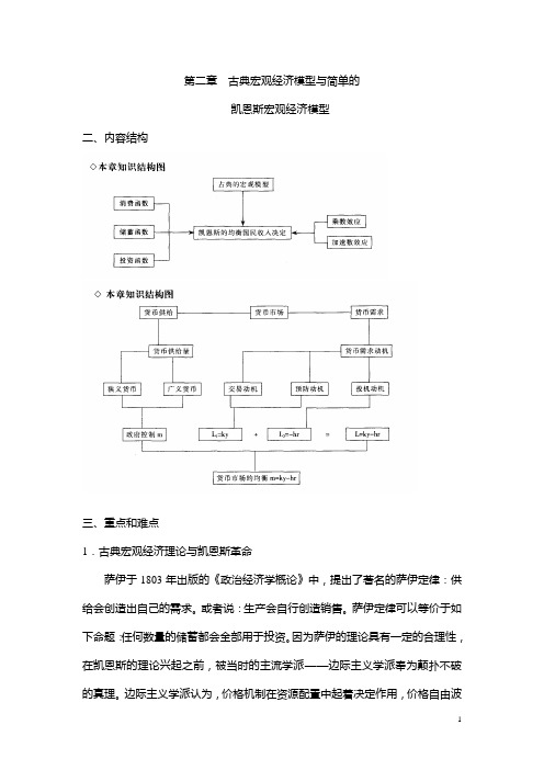 第二章++古典宏观经济模型与简单的