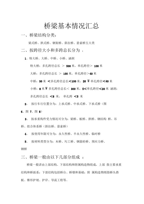 桥梁基本知识及检测方案