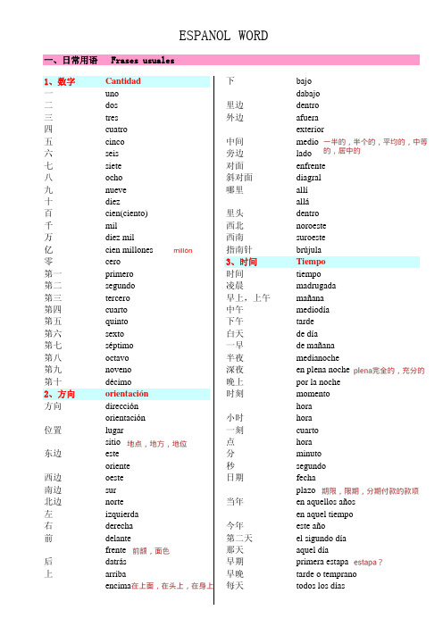 西班牙语基础词汇_-_2000个