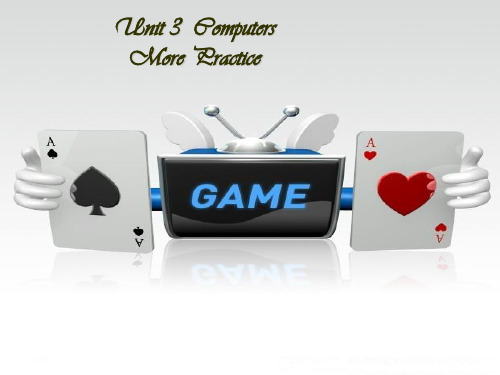 牛津深圳版英语八上《Unit3 Computers_More Practice》(共17张PPT)