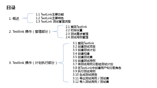 TestLink 基本介绍