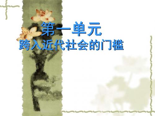 历史：第1课《向人性扼杀者宣战》课件(北师大版九年级上)