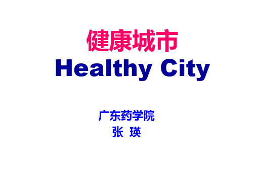 健康城市简介