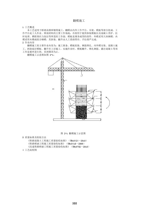 翻模施工