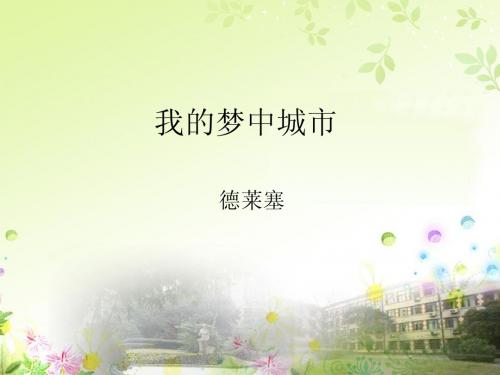我的梦中城市1