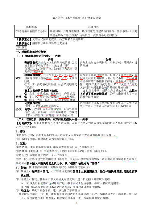 明治维新一详细_导学案