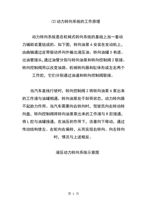 动力转向系统的工作原理共18页文档